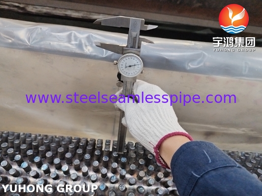 ASME SA106 Gr B หลอดที่ติดหมึกสําหรับการถ่ายทอดความร้อนที่มีประสิทธิภาพสูงในโรงไฟฟ้าไฟฟ้าน้ําหิน