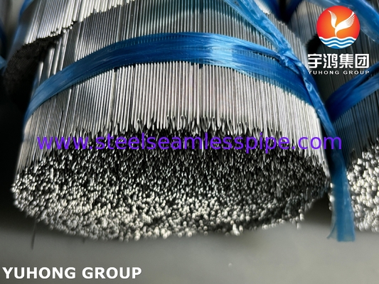 ISO9626 SUS304 SUS316L, ท่อเข็มเหล็กไร้ขัด, ปลายบีเวลล์, การใช้เข็มฉีดทางการแพทย์