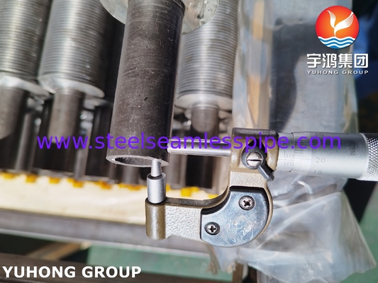 ASTM A213 T5 Fin Tube With Embedded G Type สําหรับการใช้งานความดันสูงปานกลาง