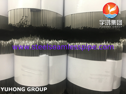 ISO9626 SUS304 SUS316L, ท่อเข็มเหล็กไร้ขัด, ปลายบีเวลล์, การใช้เข็มฉีดทางการแพทย์