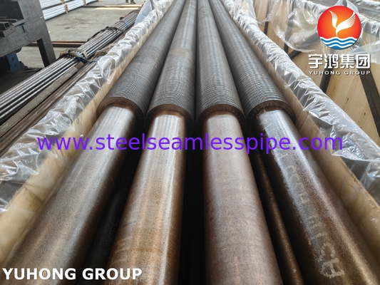 ASTM A335 P22 หลอดไร้รอยเหล็กสแตนเลส ด้วยหลอด HFW Fin 11-13CR สําหรับโค้ลการกระบวน