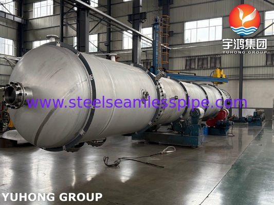 ASTM A312 TP316L ท่อไร้รอยกับ ASTM A516 Gr 70 โครงเหล็กคาร์บอนสําหรับเครื่องแลกเปลี่ยนความร้อน