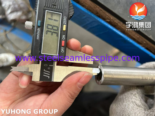 ASTM B163 N04400 ท่อไร้รอยเหล็กสแตนเลสในเครื่องปรับความร้อนและเครื่องแลกเปลี่ยนความร้อน