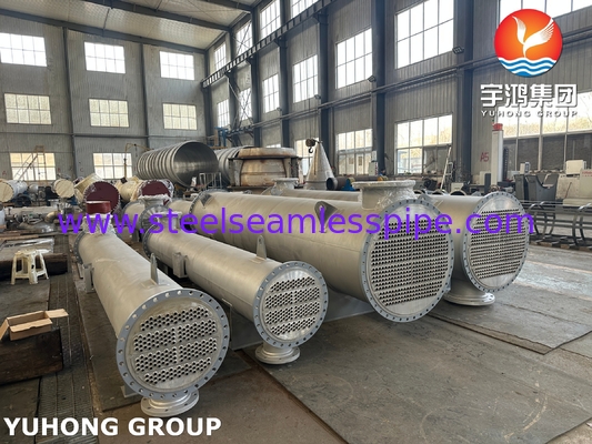 การออกแบบการประกอบ Shell และ Tube Heat Exchanger ASME TEMA