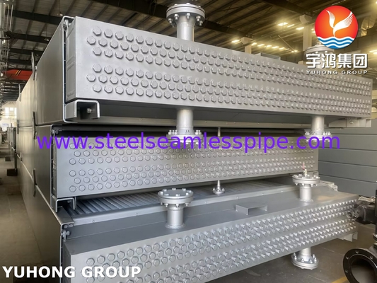 API 661 เครื่องแลกเปลี่ยนความร้อนเครื่องเย็นอากาศ สําหรับบริการโรงชําระน้ํามัน