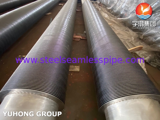 สแตนเลส HFW ความถี่สูง welded ท่อปีกแข็ง ASME SA213 T5 T9 T11 T12 โคตเลอร์ Condenser Heater การใช้งาน