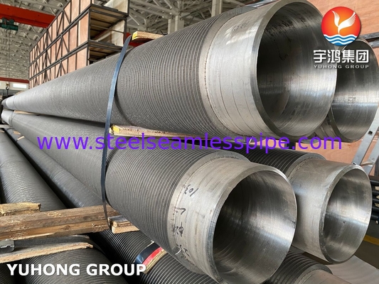 ASTM A312 TP347H หลอดปั่นแบบสไพร่ความถี่สูงสําหรับเครื่องปั่นแก๊สออก
