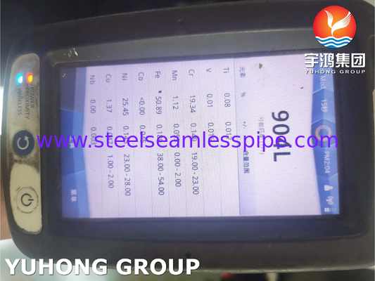ASTM A312 TP904L ท่อสแตนเลสไร้รอยสําหรับท่อระบายน้ํา