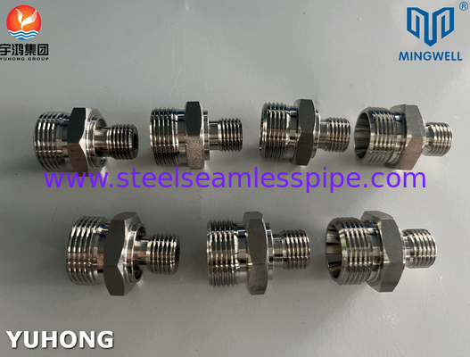 316L ไฮดรอลิก สายตรงปรับปรับรองสแตนเลส