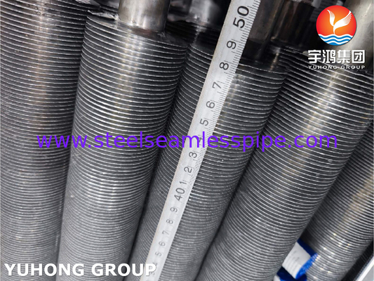 สารสกัดไนเคิล ASTM B163 N08825 Incoloy 825 ท่อปีกขีดขยับที่มีปีกอลูมิเนียม