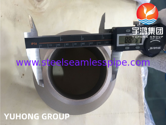 ASTM B466 C70600 ทองแดงเหล็กสกัดเครื่องลดความหนา B16.9 สําหรับระบบเย็น
