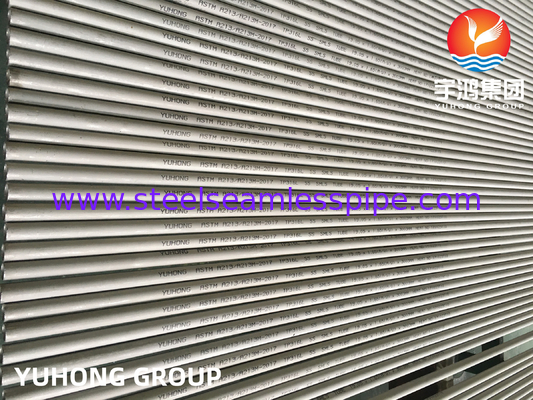 ASTM A213 ASME SA213 TP321 TP321HTubos sem costura de aço inoxidável Espessura Recozido em conserva Termina Simples Trocador de calor อุปกรณ์ปรับปรุงความร้อนแบบเรียบง่าย