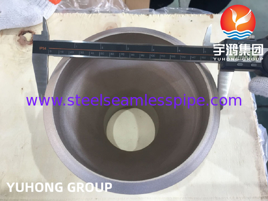 ASTM B466 C70600 ทองแดงเหล็กสกัดเครื่องลดความหนา B16.9 สําหรับระบบเย็น