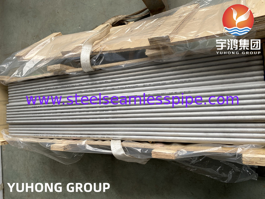 ASTM A789 UNS S31803 SAF2205 หลอดเหล็กแบบย้อนหลังที่ไม่มีรอยในสภาพแวดล้อมที่รุนแรง