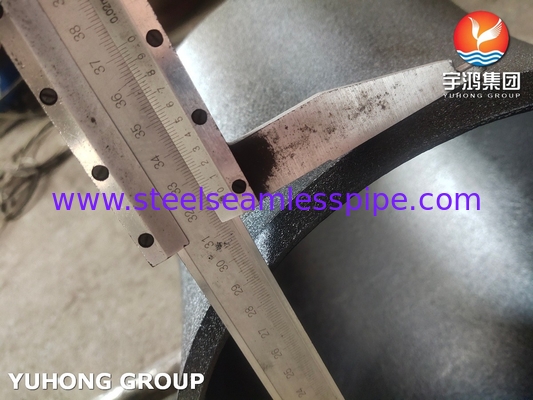 ASTM A234 WPB กระโปรงเหล็กคาร์บอนเอลโคว 45DEG LR Buttwelded BW B169