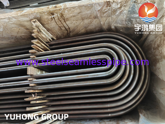 ASTM A179 สแตนเลสคาร์บอน สายต่อ U Bend Tube สําหรับ Tubelar Heat Exchanger Condenser