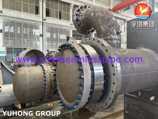 TEMA AES Exchanger with Expansion Joint, C70600 หลอด NACE สําหรับเครื่องบดน้ํามันก๊าซกรด