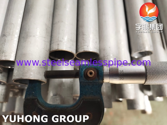 ASTM A789 ASMESA789 SUPER DUPLEX STEEL SEAMLESS TUBE MATERIAL S31803, S32205, S32750, S32760, S31254 สําหรับเครื่องแลกเปลี่ยนความร้อน