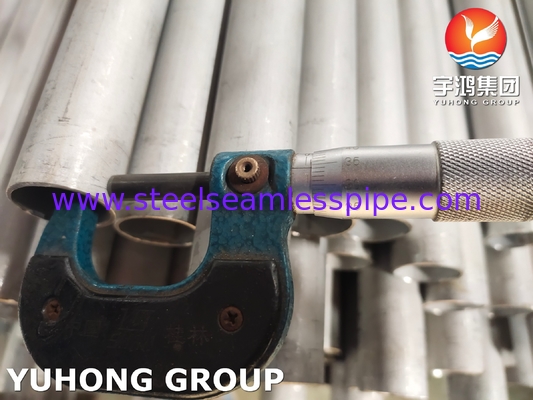ASTM A789 ASMESA789 SUPER DUPLEX STEEL SEAMLESS TUBE MATERIAL S31803, S32205, S32750, S32760, S31254 สําหรับเครื่องแลกเปลี่ยนความร้อน