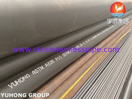 ASTM A335 P11 ท่อเหล็กสแตนเลสไร้รอย สําหรับโครงการโรงแปรรูป
