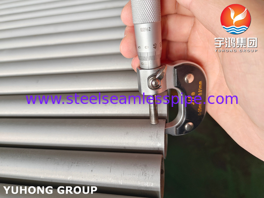 ASTM A268 TP410 ท่อไร้สายสําหรับเครื่องปรับอากาศควายและเครื่องทําความร้อนน้ํา