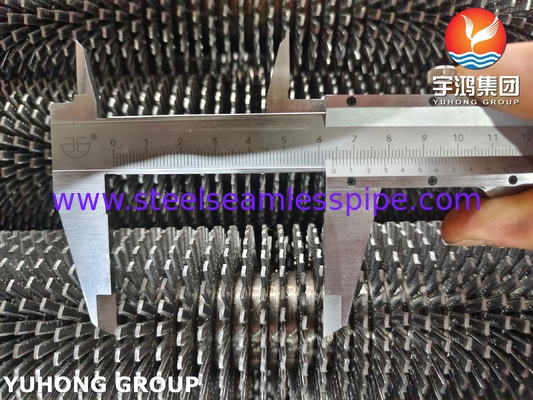 ASME SA192 / ASTM A192 ท่อปีกขัดขัดสําหรับการถ่ายทอดความร้อน