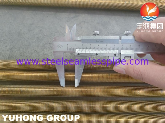 B359 C44300 C44500 สังกะสีทองแดง ท่อปีกต่ํา U Bend สําหรับเครื่องแลกเปลี่ยนความร้อน ASTM B154-16