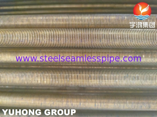 B359 C44300 C44500 สังกะสีทองแดง ท่อปีกต่ํา U Bend สําหรับเครื่องแลกเปลี่ยนความร้อน ASTM B154-16