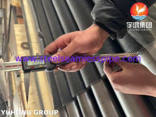 ASTM A335 P11 HFW หมากรุกชนิดปีกท่อสําหรับ HRSG ระบบการฟื้นฟูความร้อน Steam