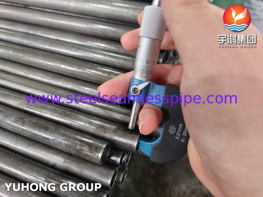 ASTM A179 / ASME SA179 ท่อไร้สาย ท่อหม้อเหล็กคาร์บอน สําหรับเครื่องแลกเปลี่ยนความร้อน เครื่องปรับความร้อน
