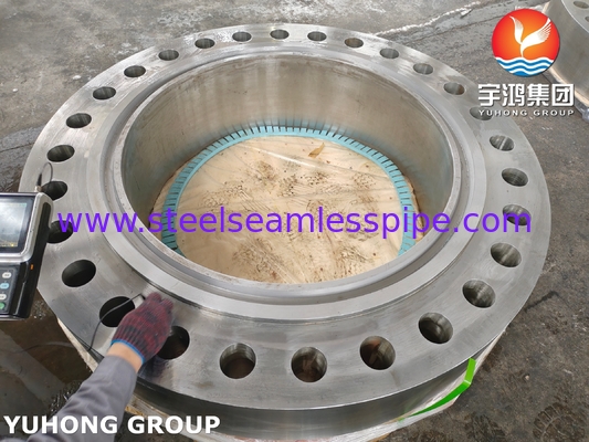 ASTM A105/ASME SA105 โลหะคาร์บอน แฟลนจ์คอเชือดยาว B16.5 LWNRF แฟลนจ์