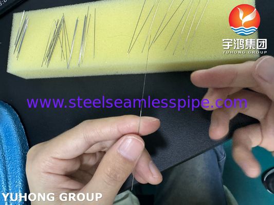 ท่อเข็มเอียงตัดด้านหลังสแตนเลสสตีล 26G สำหรับการเจาะทางการแพทย์ ISO9626 SUS304