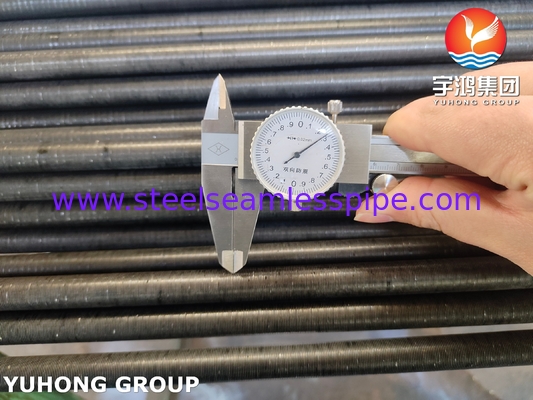 ASTM A333 สแตนเลสคาร์บอนไร้สาย Gr 1 ท่อปีกต่ําสําหรับโครงการโรงแปรรูป