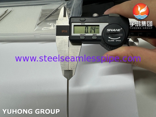 2.2MM SUS304 ท่อเข็มเหล็กไร้ขัดสําหรับการขัดและเย็บ