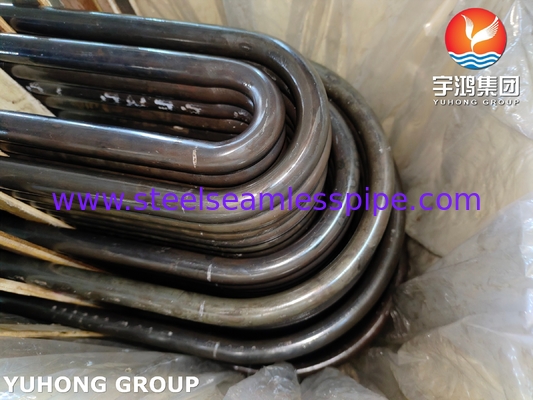 ASTM A213 / ASME SA213 T9 U Bend Tube Alloy Steel Seamless Heat Exchanger Tube ท่อเปลี่ยนความร้อนแบบไม่มีรอยต่อ