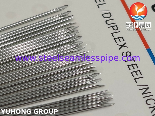 21G Lancet Point Injection Needle ระดับการแพทย์ ท่อเข็มเหล็กไร้สแตนเลส ISO9626 SUS304