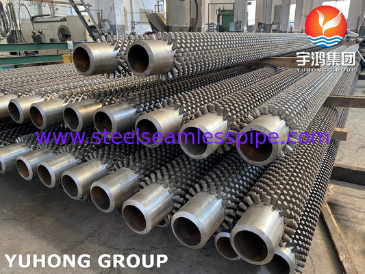 ASTM A213 T9 หลอดปีกปูเหล็กสแตนเลส สําหรับเตาอบ
