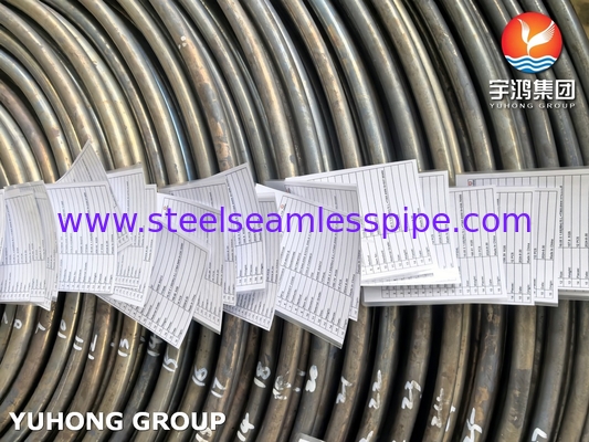 ท่อแลกเปลี่ยนความร้อนจากสแตนเลส ASME SA213 TP304L ASTM A262 การปฏิบัติ E