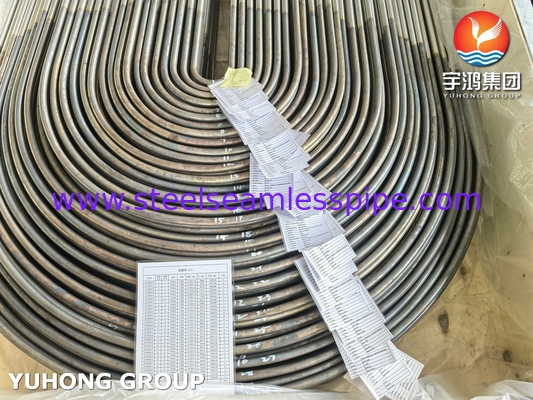 ท่อแลกเปลี่ยนความร้อนจากสแตนเลส ASME SA213 TP304L ASTM A262 การปฏิบัติ E