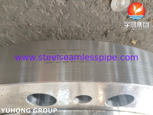 ASME SA336 F11 Cl2 ช่องคลุม กลองขนาดใหญ่สําหรับปฏิกิริยาไฮโดรเจนเคมี