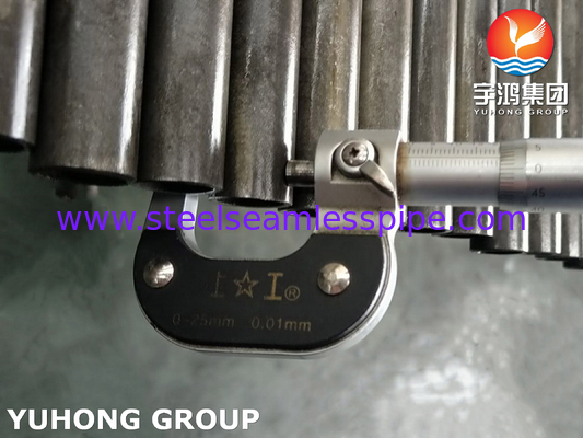 EN 10216-2 10CrMo9-10 ท่อเหล็กไร้สายสําหรับเครื่องอบอุ่นและโรงชําระน้ํา