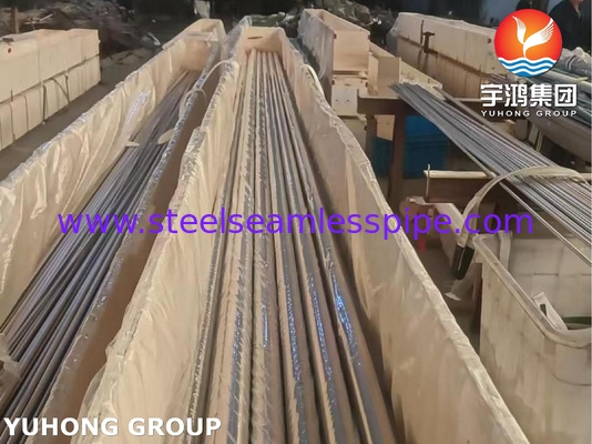 ท่อไร้ผิวเหล็กไร้สแตนเลสแบบกระจ่างใส ASTM A312 A269 TP310S BA 1.4842