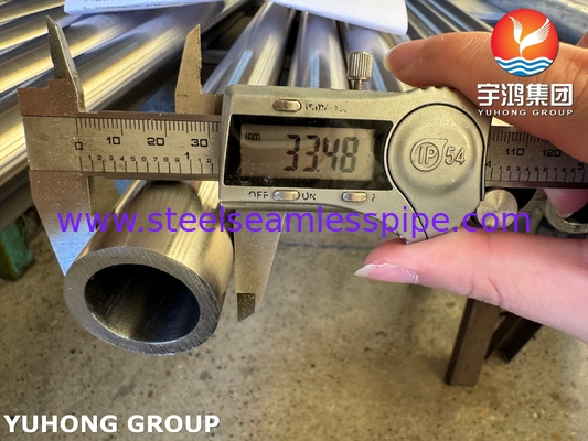 ท่อไร้ผิวเหล็กไร้สแตนเลสแบบกระจ่างใส ASTM A312 A269 TP310S BA 1.4842