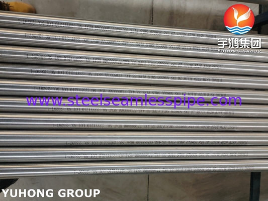ASME SB729 UNS N08020 ท่อไร้รอยเหล็กไนเคิลสําหรับเครื่องระเหยกรดฟอสฟอริก