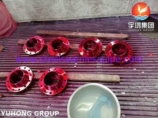ASTM B564 N10276 นิเคลสแตนเลสสแตนเลสเหล็กโกหก Flanges B16.5 สําหรับการใช้งานอุณหภูมิสูง