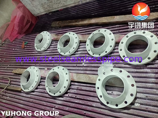 ASTM B564 N10276 นิเคลสแตนเลสสแตนเลสเหล็กโกหก Flanges B16.5 สําหรับการใช้งานอุณหภูมิสูง