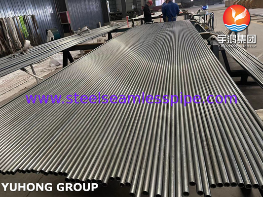 ASTM A268 TP405 หลอดไร้รอยเหล็กไร้ขัดเหล็กฟอริตและมาร์เทนซิต สําหรับอุปกรณ์การรักษาความร้อน