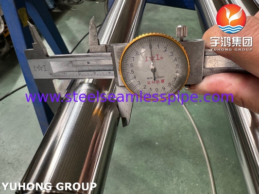 ASTM A270 TP304 ท่อสแตนเลสไร้รอยสําหรับอาหาร