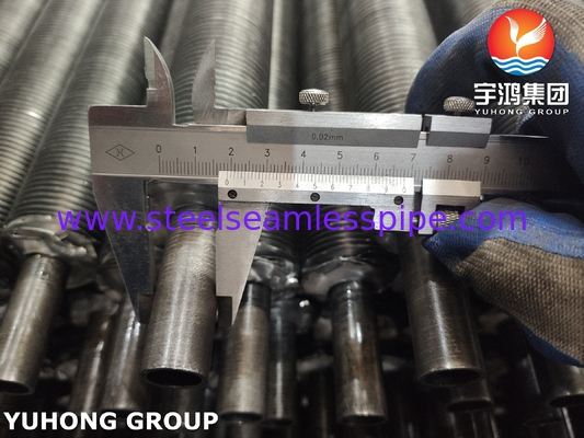 ASTM A179 แบบ G ท่อปีกผสมผสานอลูมิเนียม 1010 สําหรับก๊าซเป็นก๊าซและก๊าซเป็นของเหลว