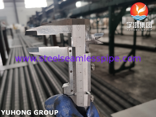 ASTM A179 แบบ G ท่อปีกผสมผสานอลูมิเนียม 1010 สําหรับก๊าซเป็นก๊าซและก๊าซเป็นของเหลว